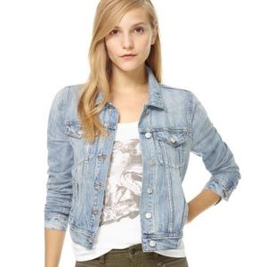 Aritzia - Talula - Light Blue Denim Jean Jacket - Size XS